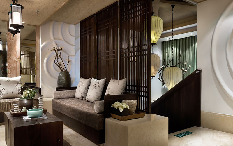 上海黃浦足浴養(yǎng)生SPA會所裝潢設(shè)計(jì)圖片